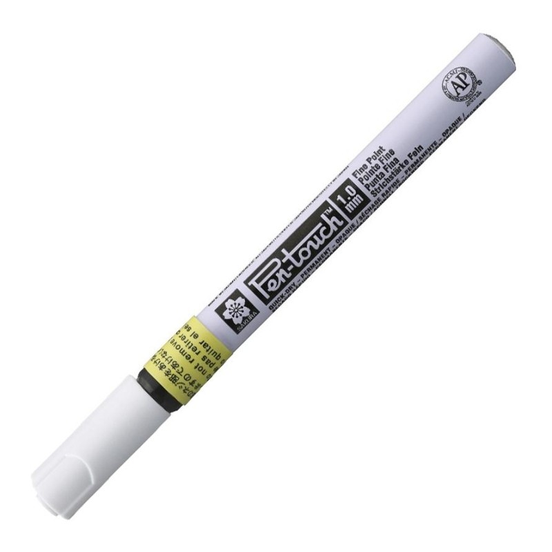 Маркер лаковый Sakura Pen-Touch 1 мм желтый XPMKA302