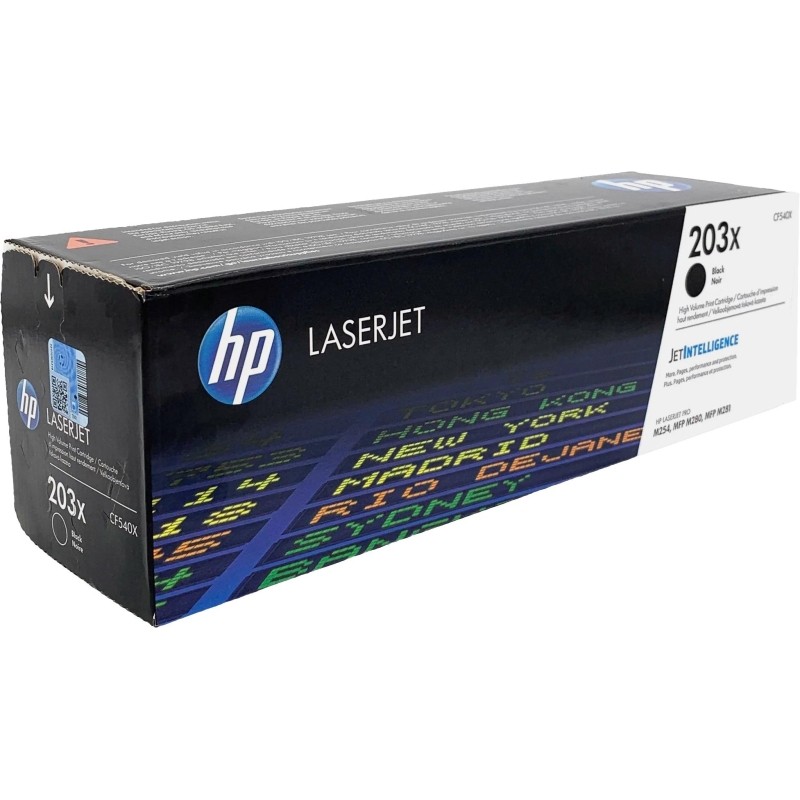 Картридж лазерный HP 203X CF540X чер. для CLJ Pro M254 MFP M280/281