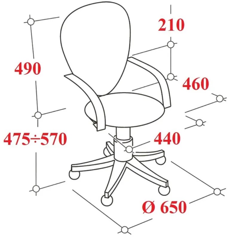 Кресло VT_Chairman 698 сетка/ткань TW-01 черный хром