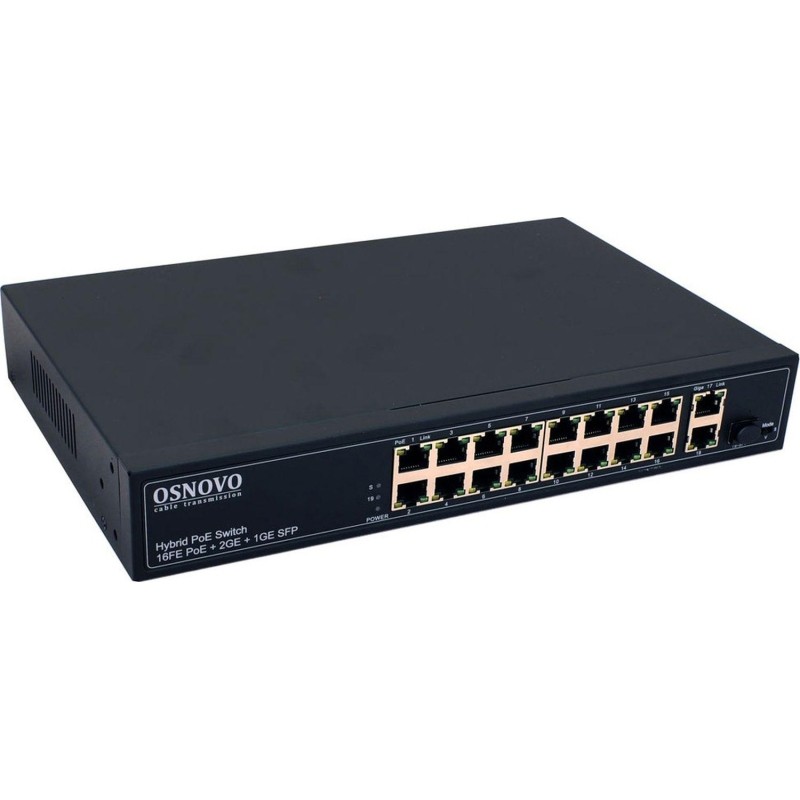 Коммутатор Osnovo SW-61621(300W) 300W неуправляемый
