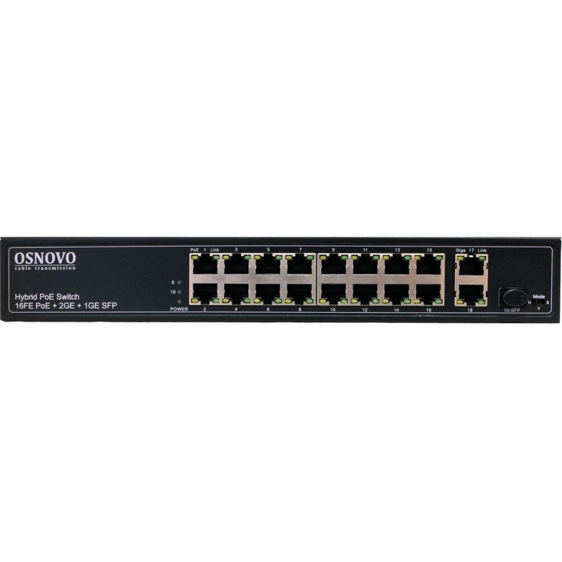 Коммутатор Osnovo SW-61621(300W) 300W неуправляемый