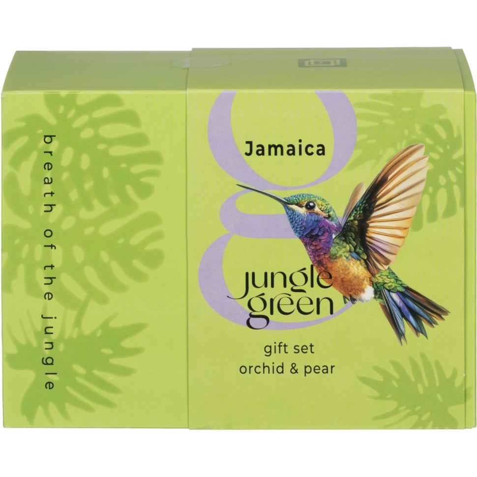 Подарочный набор Jungle Green JAMAICA Шампунь 250+Гель д/душа 250млКолибри