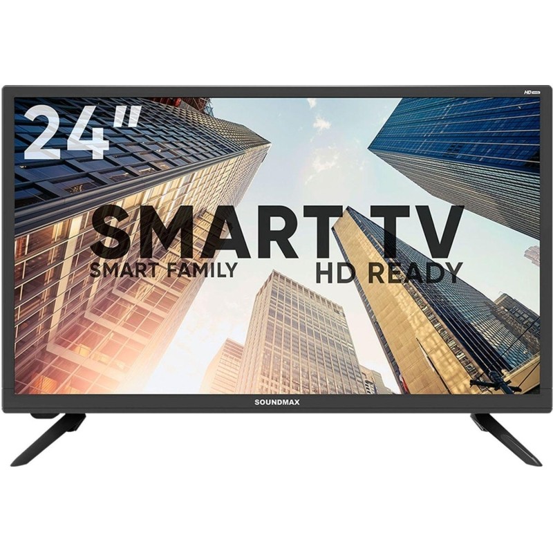 Телевизор Soundmax SM-LED24M09S(черный), HD Ready, смарт (Android)