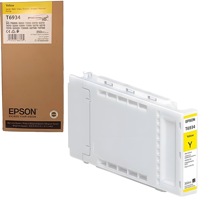 Картридж струйный Epson T6934 C13T693400/40N жел. пов.емк. для SC=T3000