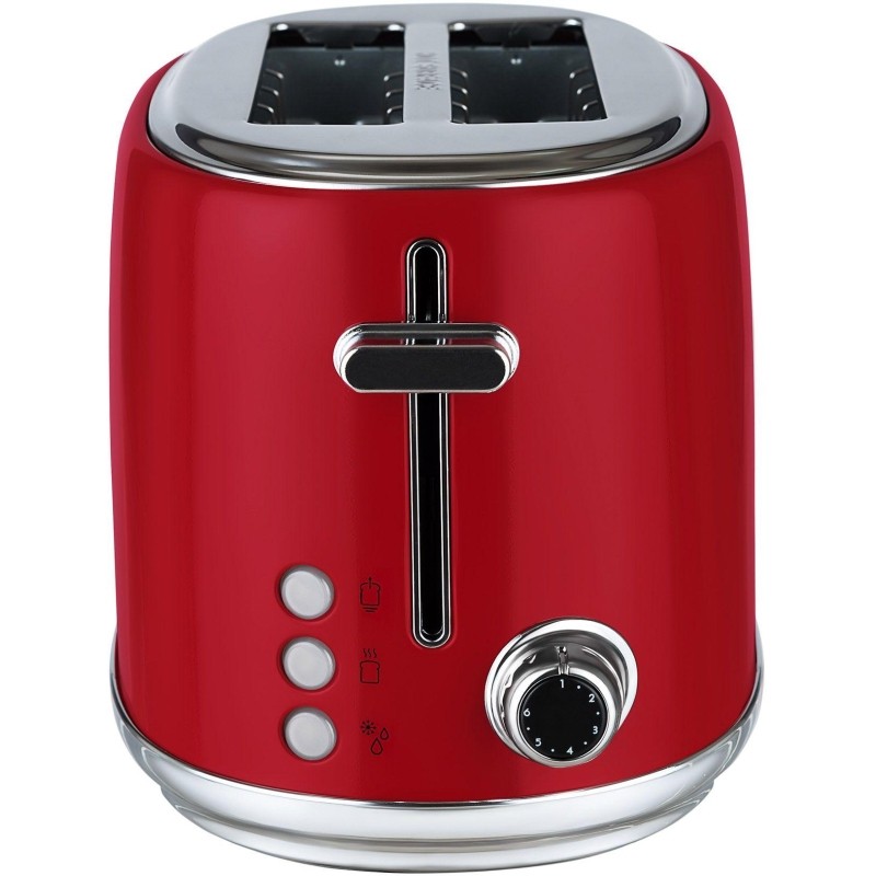 Тостер Tesler TT-255, 900Вт, (красный)