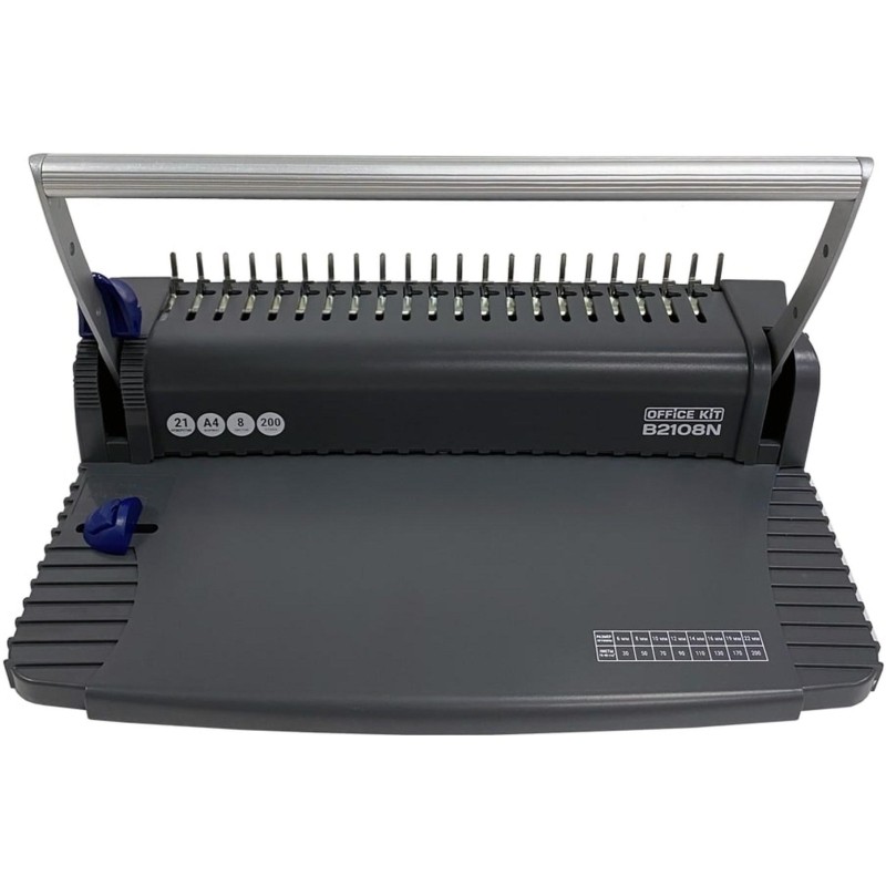 Брошюровщик Office Kit B2108N A4-A5, 8л./350л., пл. пруж