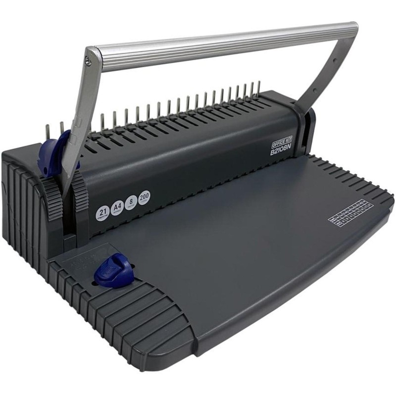 Брошюровщик Office Kit B2108N A4-A5, 8л./350л., пл. пруж