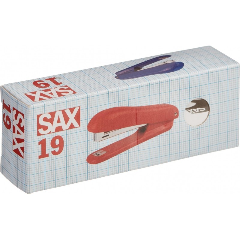 Степлер SAX 19 (N10) до 10 лис. синий Австрия/Венгрия.