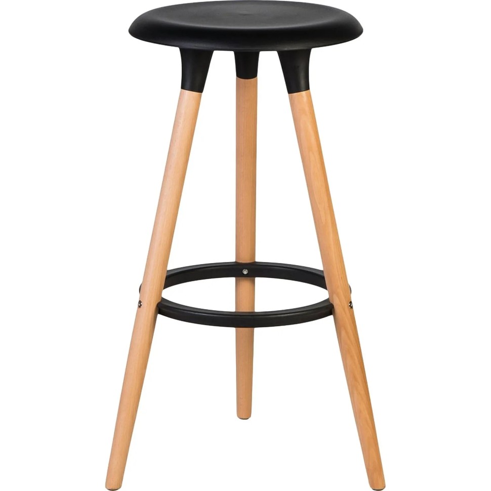 Табурет барный LO_DOBRIN ROYCE LMZL-PP652_LB-MTR_P-B-03 свет.бук/чёрный