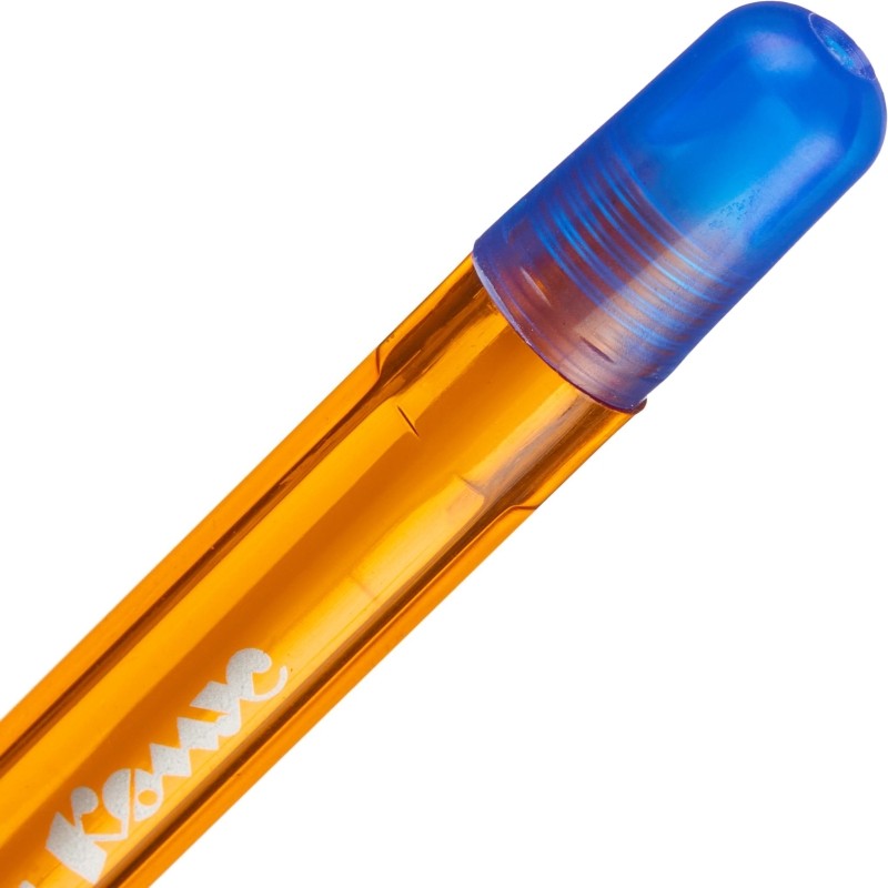 Ручка шариковая неавтомат. Комус Ocean Orange,масл,син,0,3мм,орнж.к,Россия