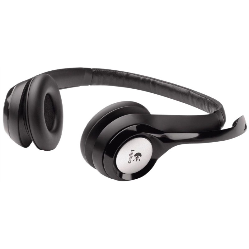 Гарнитура Logitech проводная H390, Black [981-000803