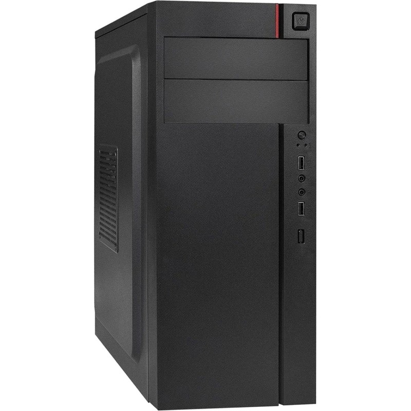 Корпус Miditower ExeGate AA-440-AA500 ATX, черный(EX290183RUS)