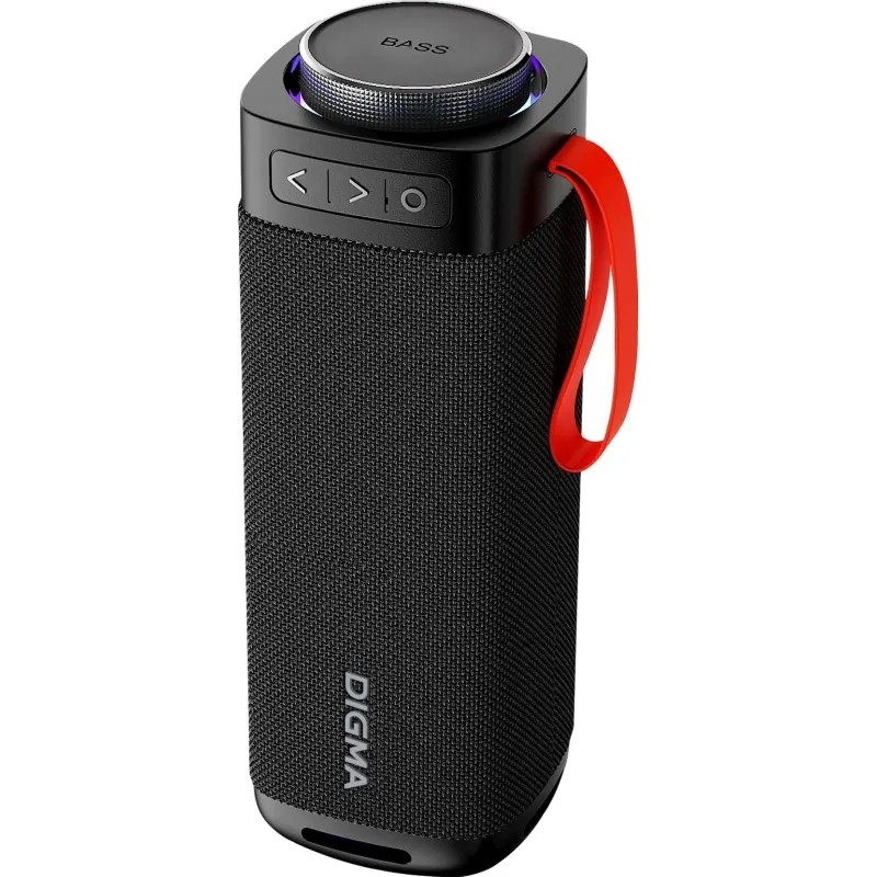 Акустическая система Digma D-PS1522 черный 60W 2.0 BT 10м 3000mAh (PS1522B)