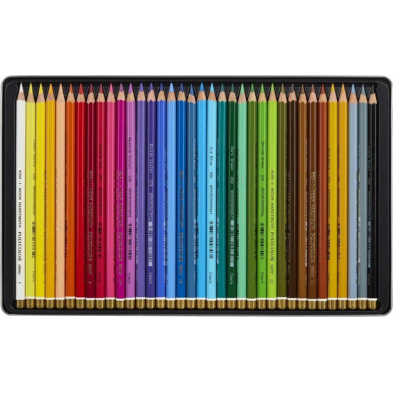 Карандаши цветные художеств. KOH-I-NOOR POLYCOLOR 36 цв/наб 3825036002PL