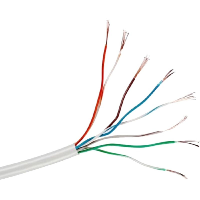 Кабель ExeGate UTP4-C5E-CCA-P24-IN-PVC-GY-305 UTP 5e, 305м &lt;EX205293RUS