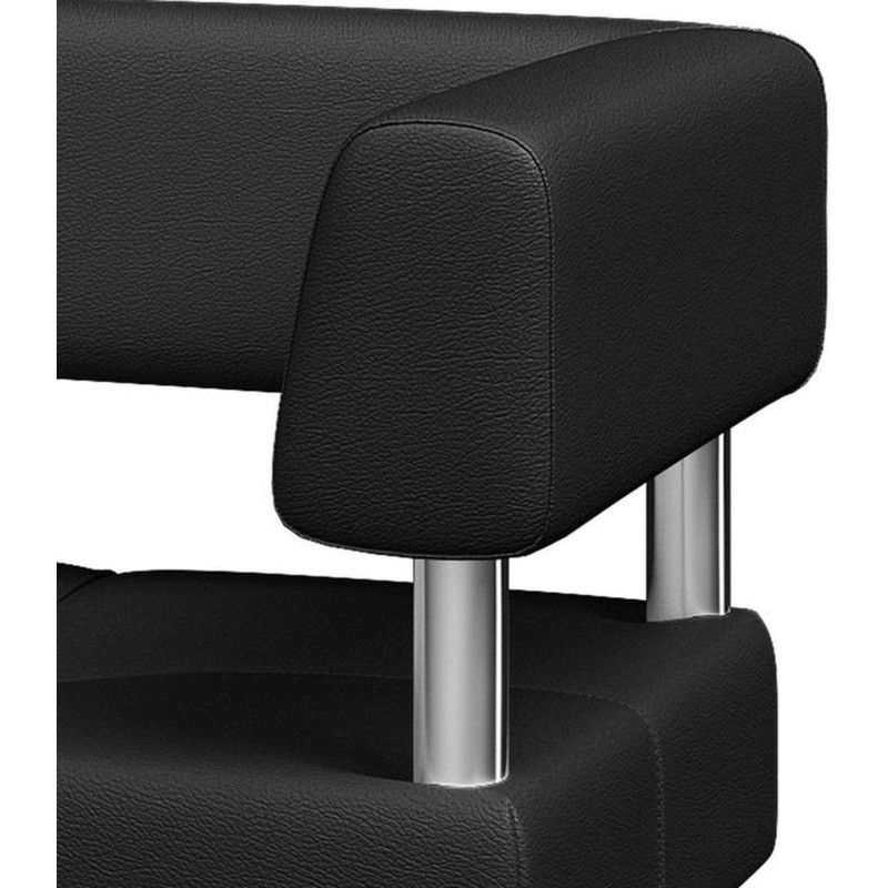 Кресло MV_ Комус Мебель Balance (Bu1-2) к/з Or.16/Ec.3001 черн