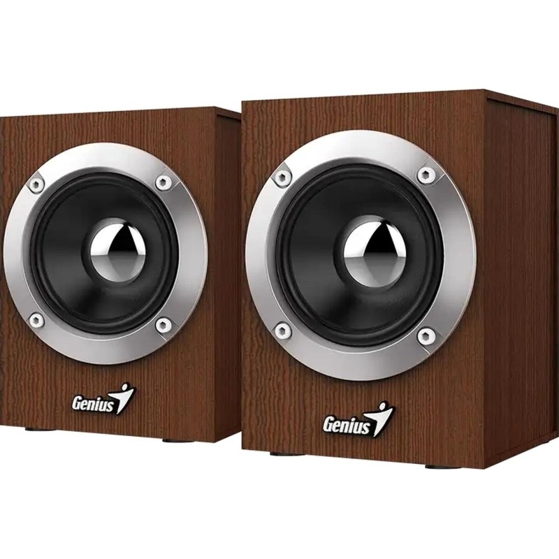 Колонки Genius компьютерные SP-HF280 дерево