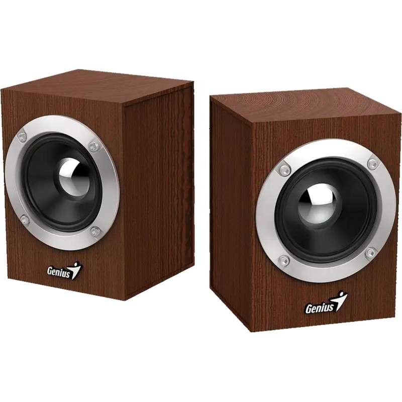 Колонки Genius компьютерные SP-HF280 дерево