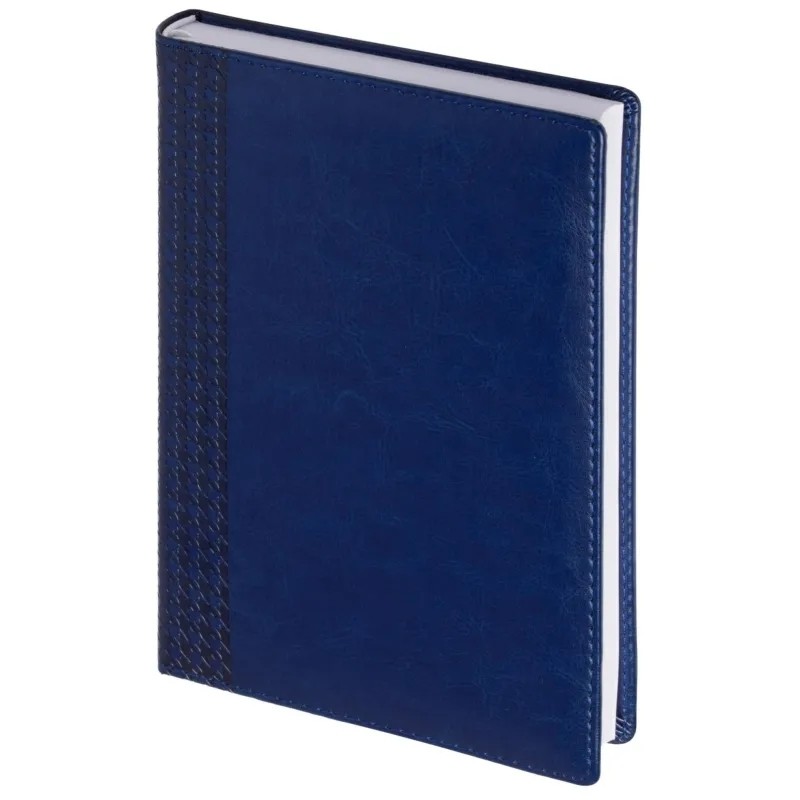 Ежедневник датированный 2026 IF 14х20см 176л, тверд Lozanna AZ2805/blue