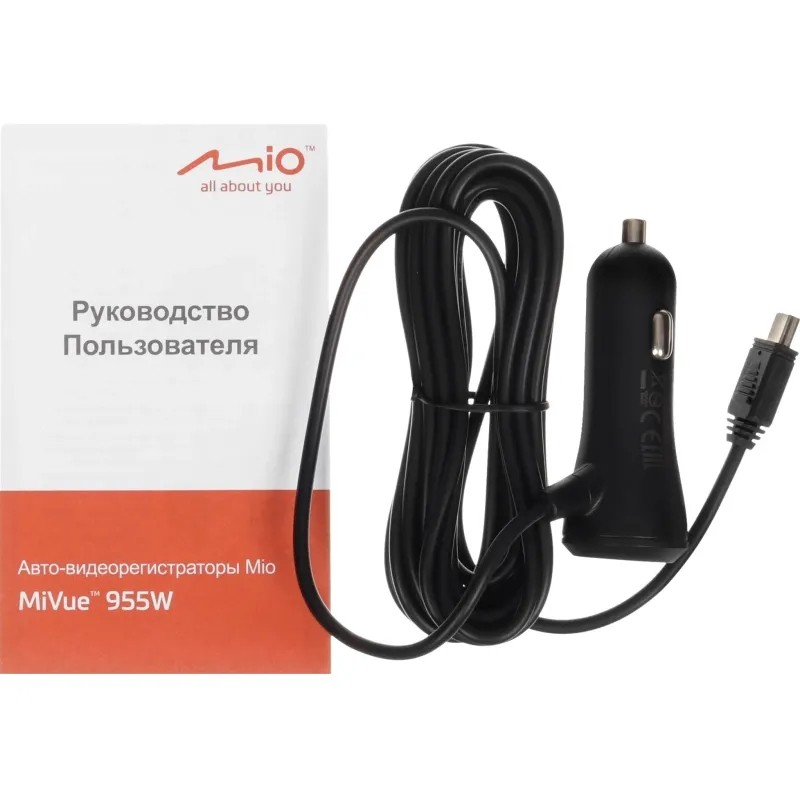 Автомобильный видеорегистратор Mio MiVue 955W черный 2160x3840 GPS SAV835XQ