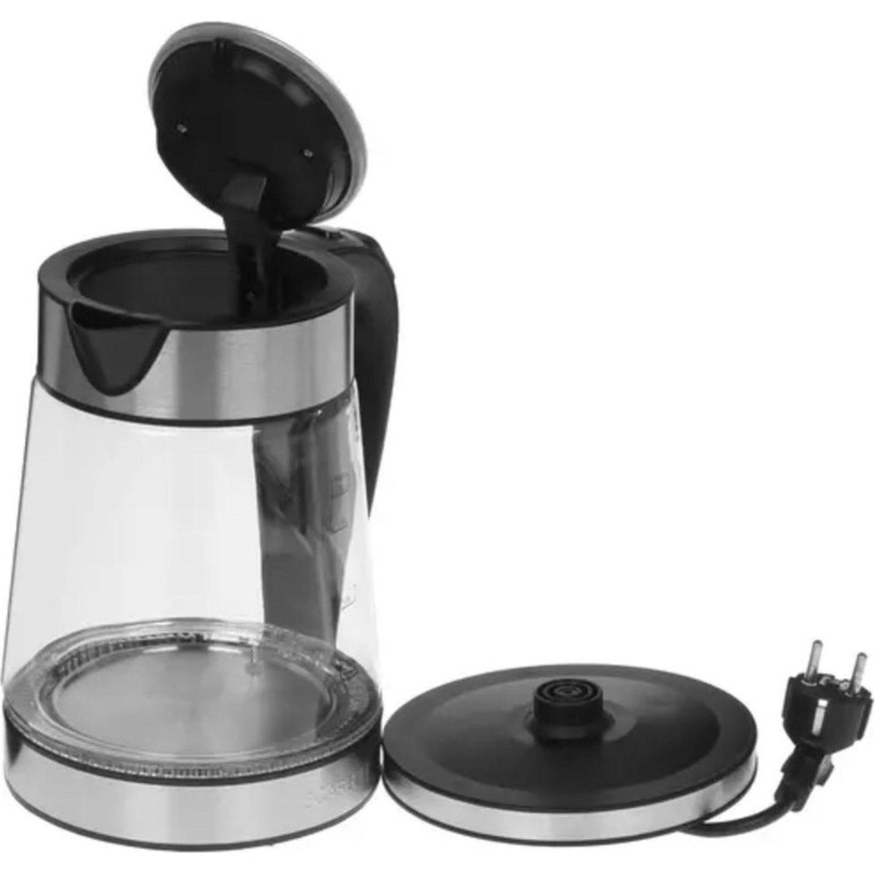 Чайник SCARLETT SC-EK27G55, стекло, 2200Вт, 1.7л, черный