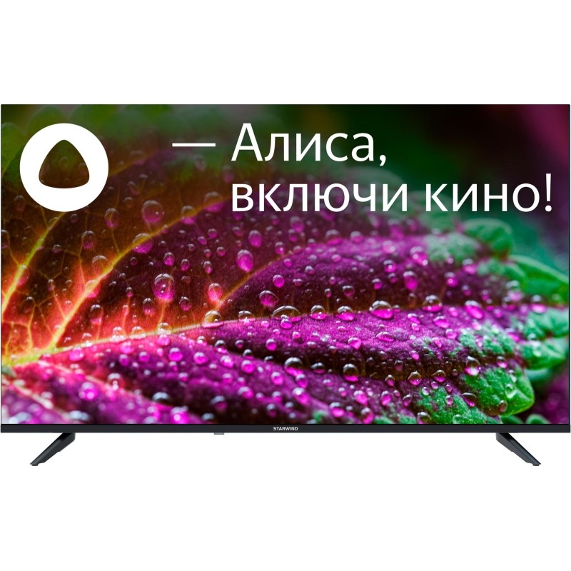 Телевизор Starwind SW-LED43UG403 Smart Яндекс.ТВ черный/4K