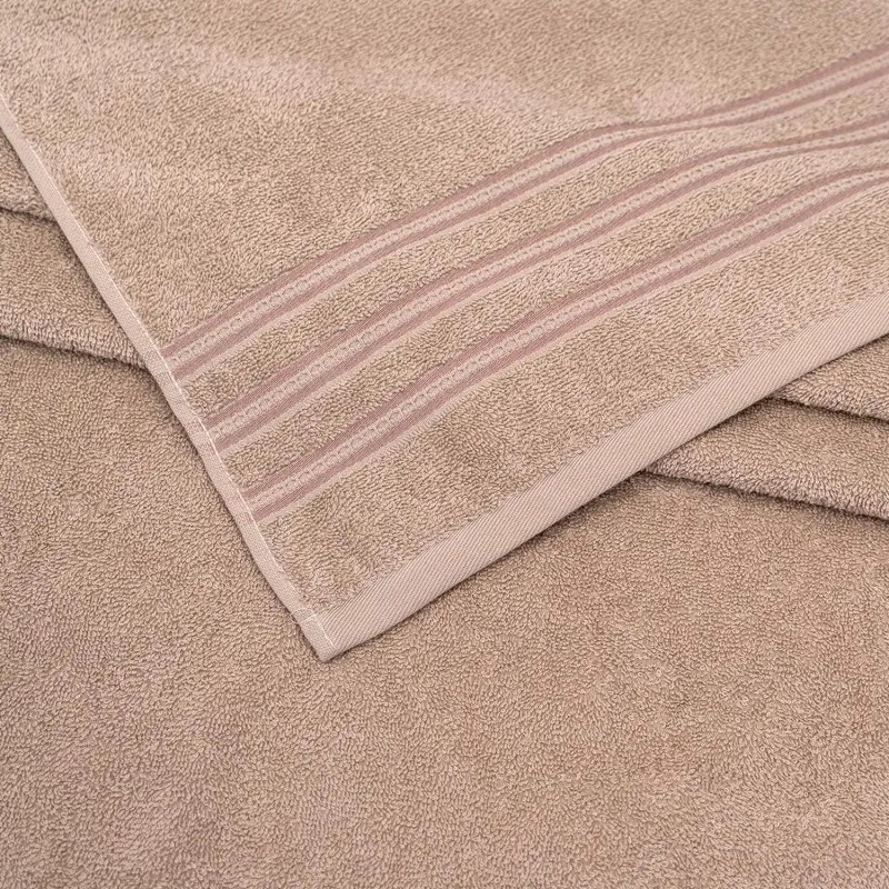 Набор полотенец УЗБ Страйп,(30х50+50х70+70х120) роз,162161