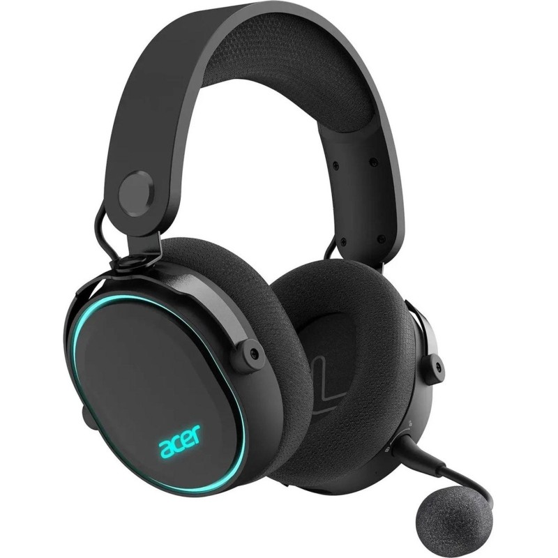 Наушники Acer OHR303 с микрофоном черный BT/Radio/3.5mm (ZL.HDSEE.009)