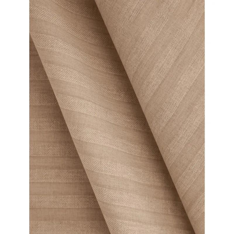 Постельное белье 1,5сп страйп-дизайн (нав. 70х70 2 шт.), Caramel mousse
