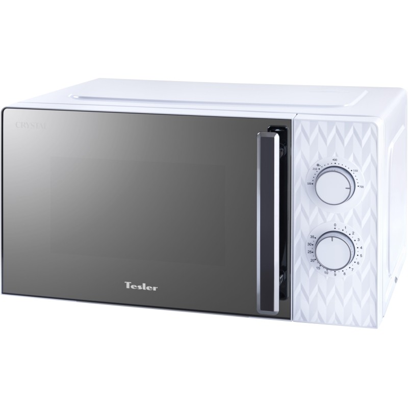 Микроволновая печь TESLER MM-2004 WHITE, 20л., 700Вт., механическая