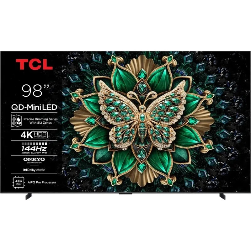 Телевизор TCL 98C6K, Mini LED, смарт