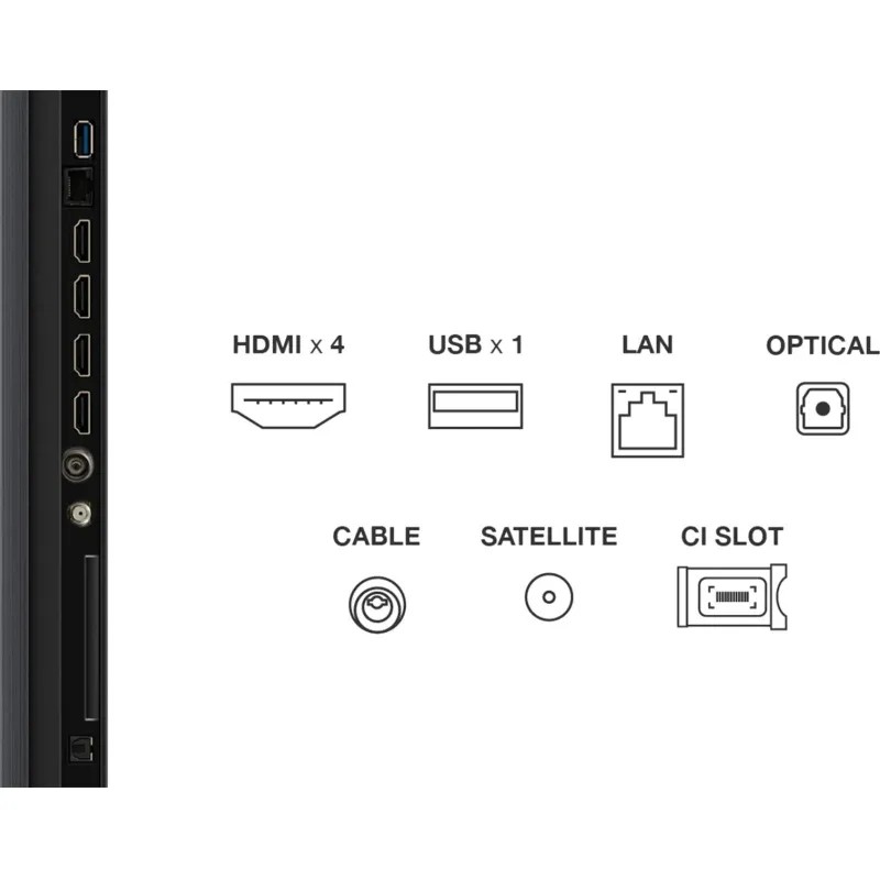 Телевизор TCL 98C6K, Mini LED, смарт