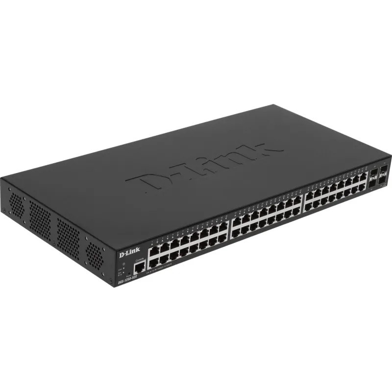 Коммутатор D-Link DGS-1250-52X/A1A 10/100/1000Base-T и 10GBase-X SFP