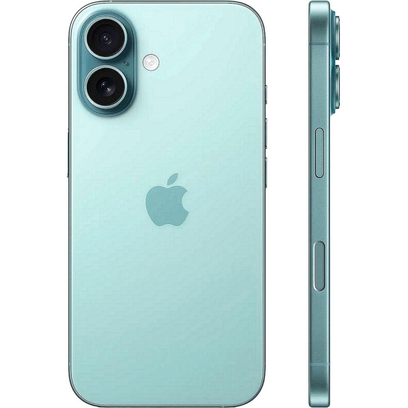 Смартфон Apple iPhone 16 A3287 256Gb бирюзовый(MYEJ3HN/A)
