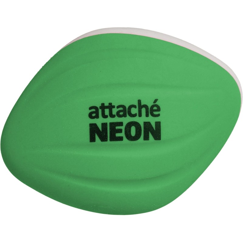 Ластик двухцветный Attache Neon, термопл.каучук, 37x15x48 мм, ассорти