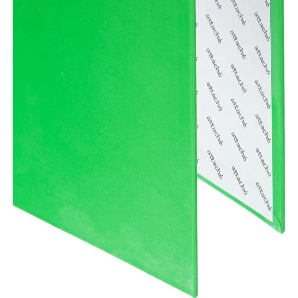 Папка-регистратор 75мм Attache Neon А4 зеленый б/мет уголка, лам картон Папка-регистратор 75мм Attache Neon А4 зеленый б/мет уголка, лам картон