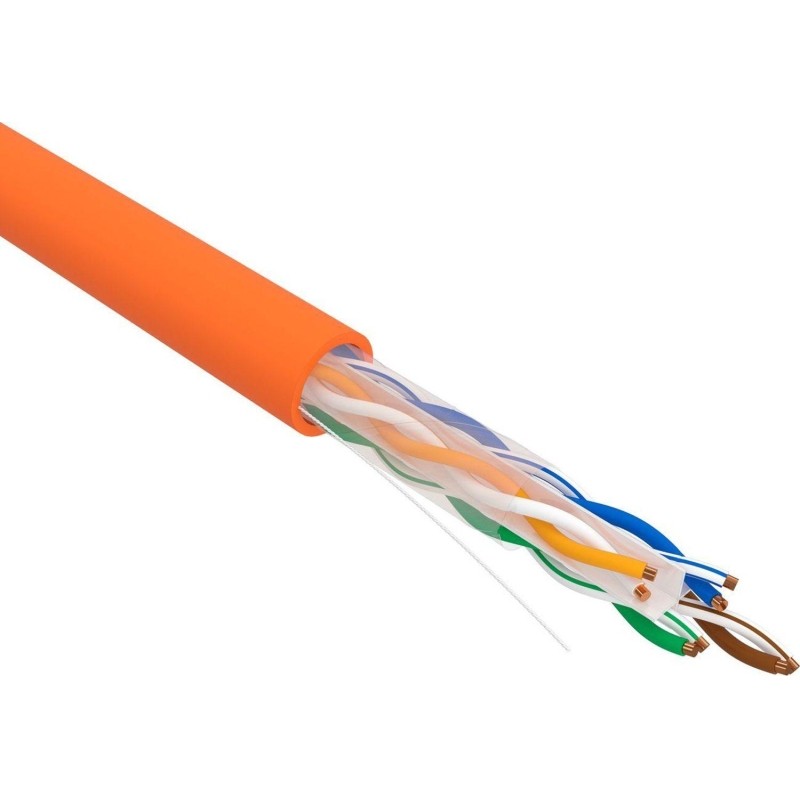 Кабель REXANT (01-0050) U/UTP, CAT6, ZH нг(А)-HF,4PR,23AWG,IND,SOLID,305м