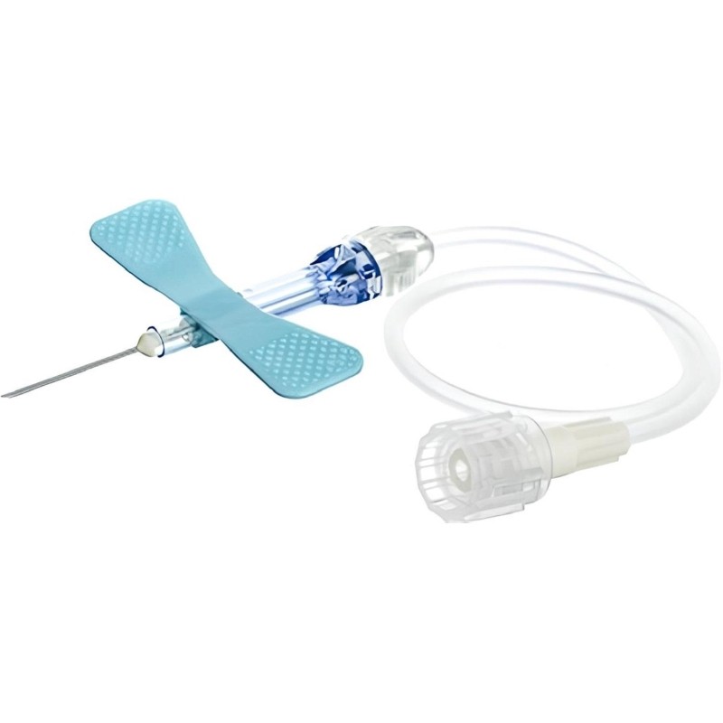 Игла-бабочка 23G 19см голуб. VACUETTE Safety 450092V1 90шт/уп