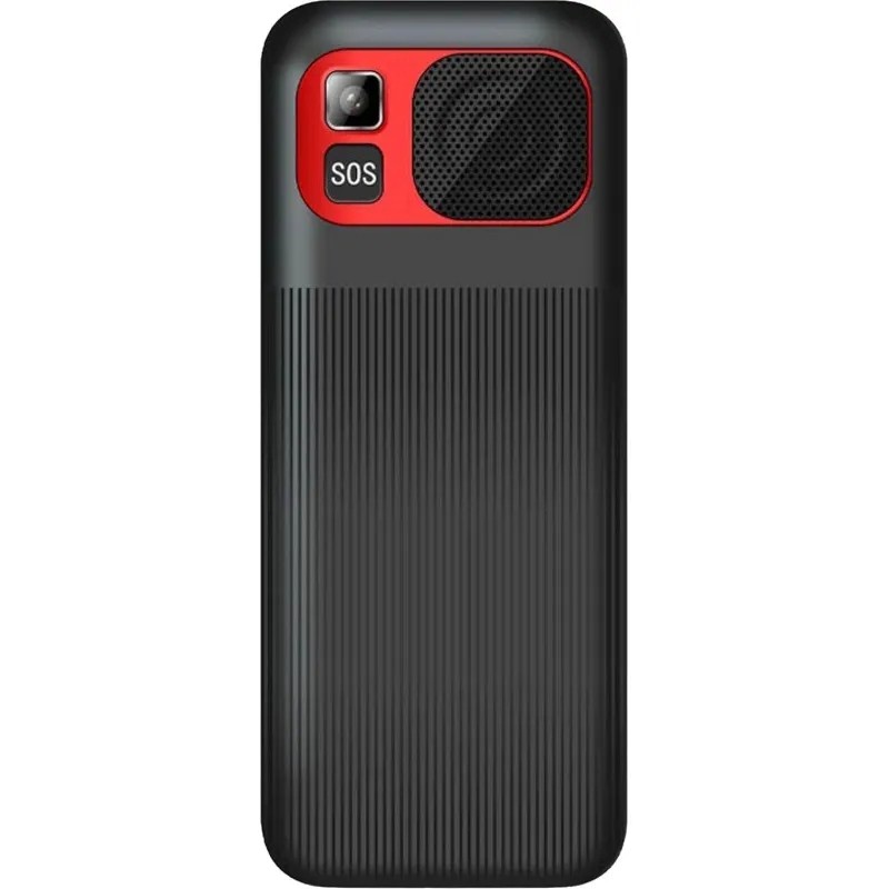 Мобильный телефон TeXet TM-315 цвет черный-красный