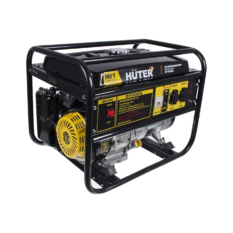 Генератор бензиновый HUTER DY5000L, 4.0кВт (64/1/5)