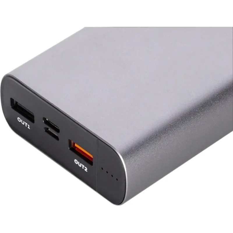 Внешний аккумулятор 20000 mAh, 2xUSB, QC 3.0 + PD, Accesstyle Battleship II