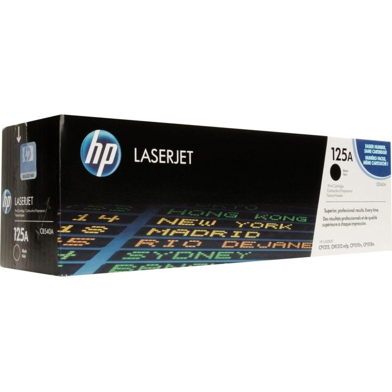 Картридж лазерный HP 125A CB540A чер. для LJ CP1215/1515