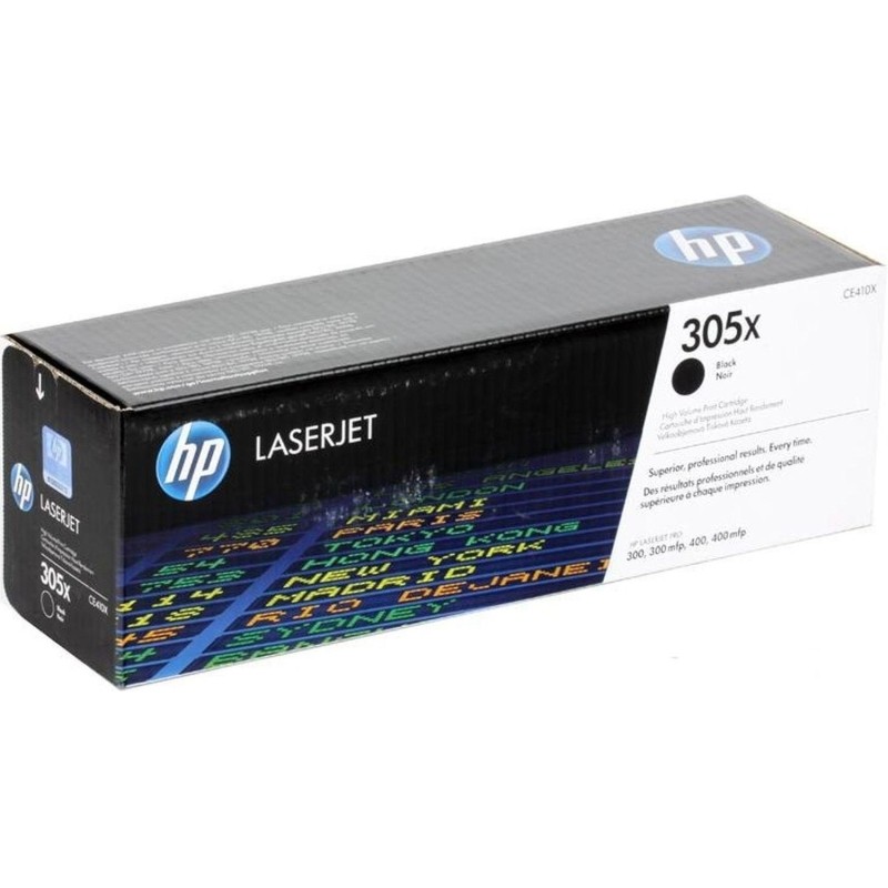 Картридж лазерный HP 305X CE410X чер. пов.емк для CLJ M351/M451/M375