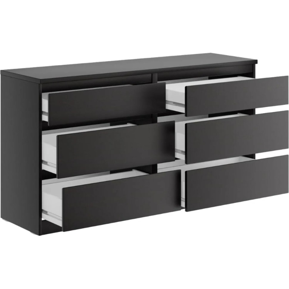 Комод ШС_Кастор 6 ящиков Дуб Венге Комод ШС_Кастор 6 ящиков Дуб Венге