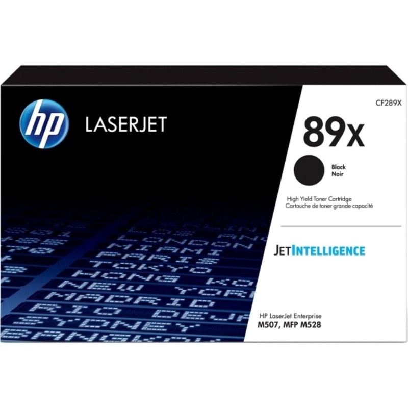 Тонер-картридж HP 89X CF289X чер. пов. емк. для HP LJ M507/MFP M528
