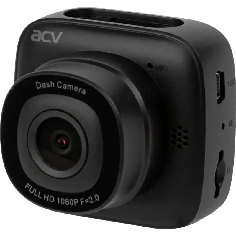 Автомобильный видеорегистратор ACV GQ120 черный FHD 120гр. GPCV1167