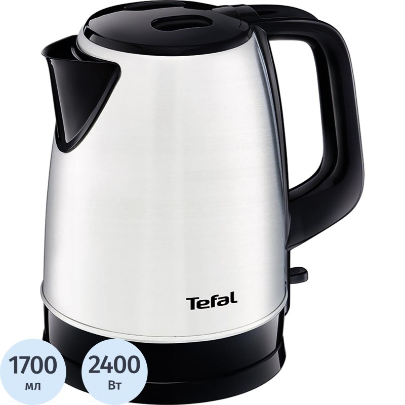 Чайник электрический Tefal KI150D30 металл, 1,7л