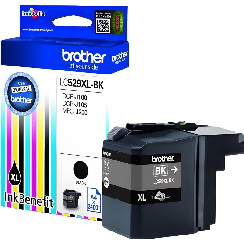 Картридж струйный Brother LC529XLBK черн.