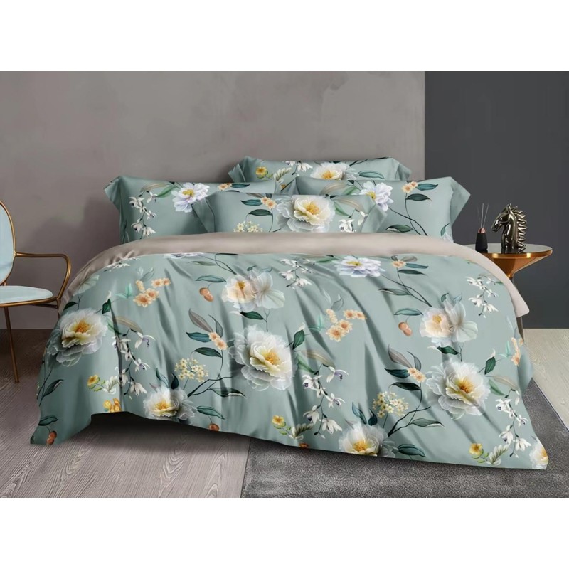 Постельное белье 2сп тенсель (наволочки50х70-2шт)Soft Tencel22/001-TS