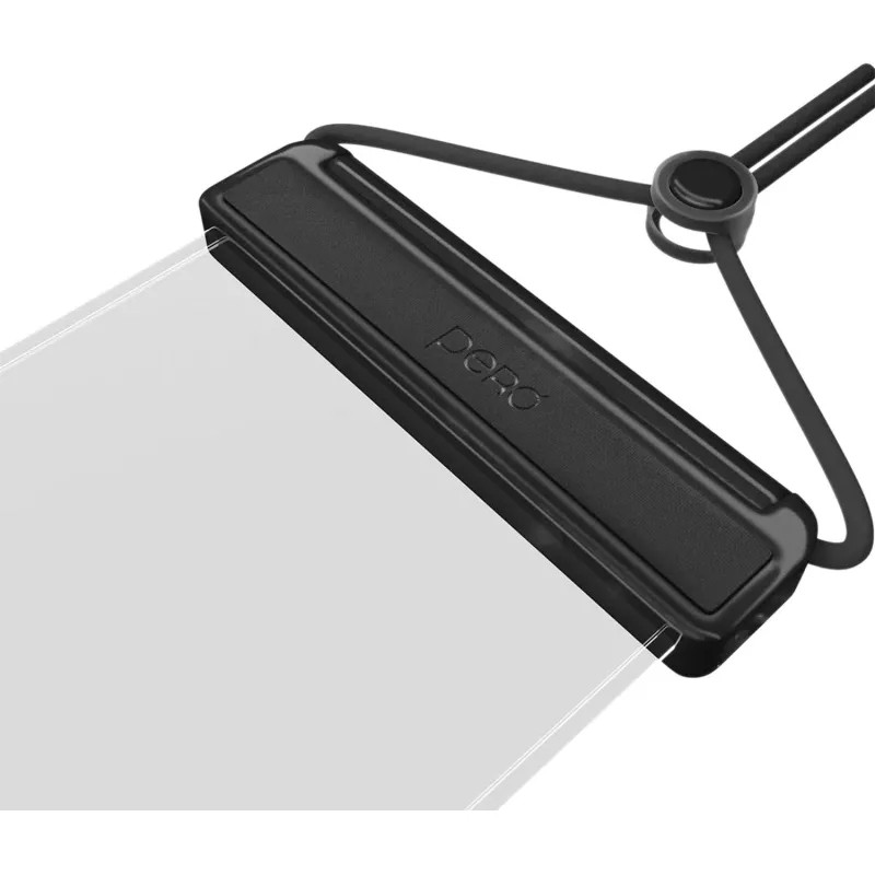 Чехол PERO влагозащитный для смартфона SB04 WATERPROOF BAG черный